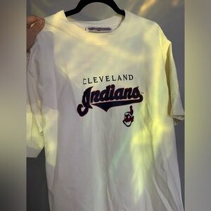 AUTHENTIC CLEVELAND INDIANS T-SHIRT
